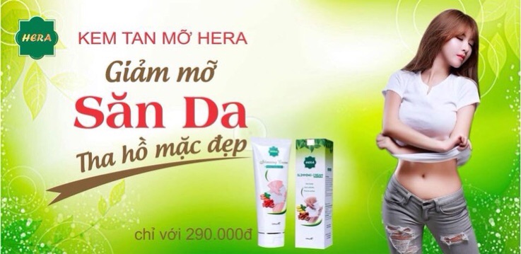 Kem massage tan mỡ Hera Slimming Cream
