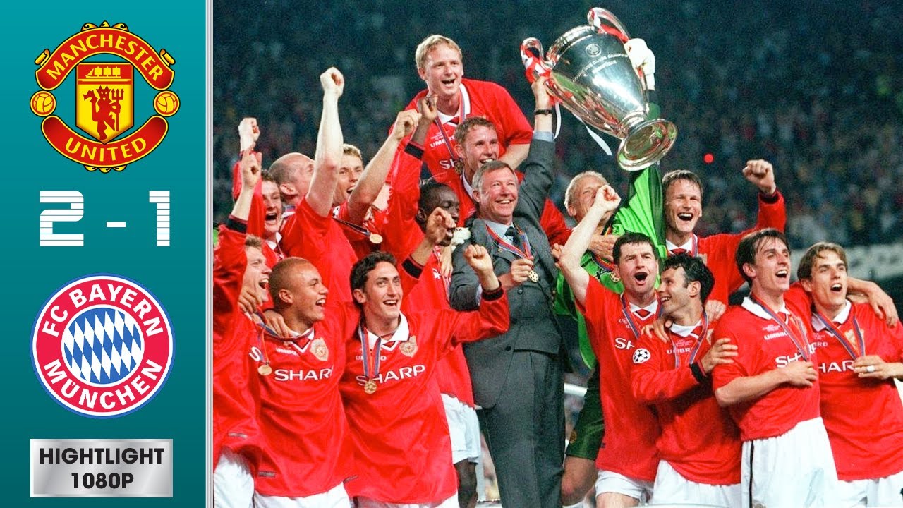 Manchester United vs Bayern Munich 2-1 Highlights & Goals - Final UCL 1998/ 1999 | 1080p HD - YouTube