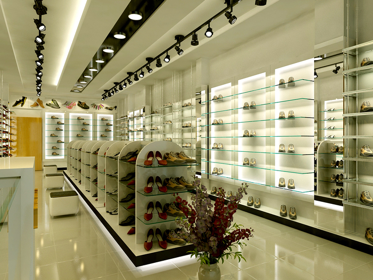 Thiết kế nội thất cho cửa hàng giày thật nổi bật - SUNO.vn Blog