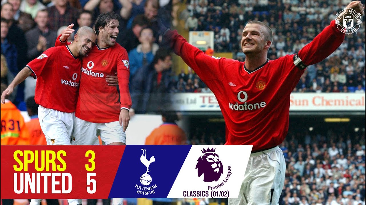 PL Classics | Spurs 3-5 Manchester United (01/02) | Reds stage incredible fightback from 3-0 down - YouTube