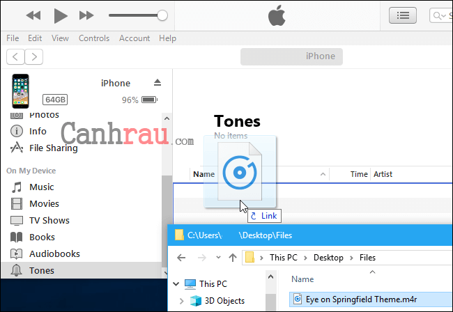 Cách cài nhạc chuông cho iPhone bằng iTunes hình 13