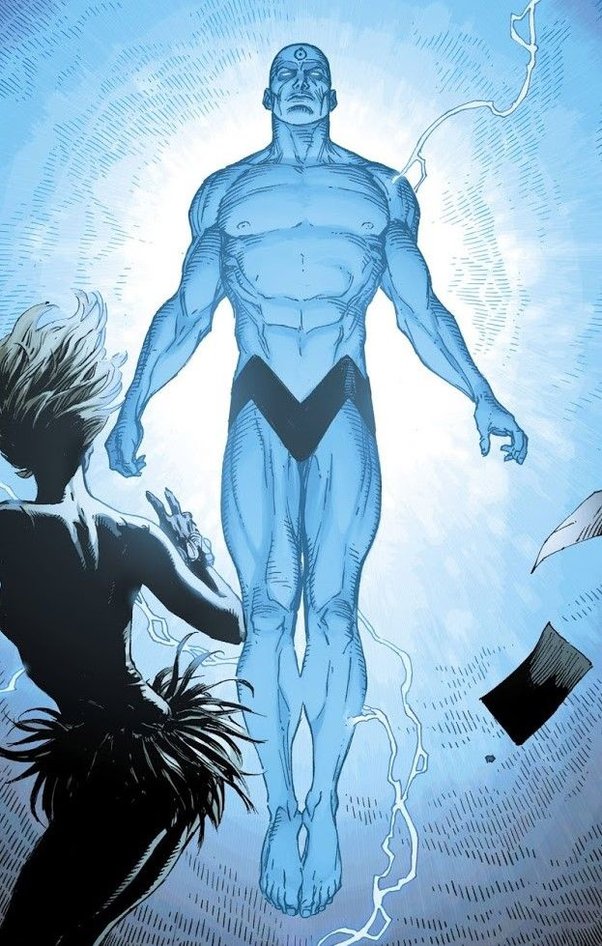 Dr. Manhattan tái tạo lại cơ thể