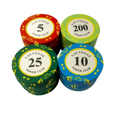 10 chip lẻ] Chip poker Las Vegas (loại cao cấp), có số (đặt cọc 10 chip) |  Shopee Việt Nam